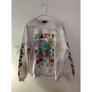 New Girl Order Happy House Tie Dye Crewneck Women's Size 6